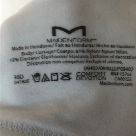 Maidenform bra, lightly lined, 36D - Picture 5 of 5